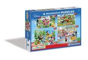 Opakowanie Puzzle Myszka Miki 20+60+100+180