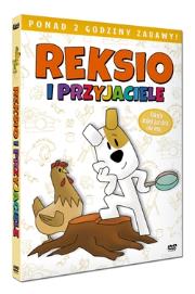 REKSIO I PRZYJACIELE  DVD. Autor: animacja. Dadada.pl Okładka książki REKSIO I PRZYJACIELE  DVD