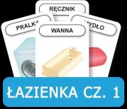 Rozwijamy mowę i myślenie - Łazienka cz. 1.. Wydawca: KOMLOGO. Dadada.pl Opakowanie Rozwijamy mowę i myślenie - Łazienka cz. 1.