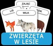 Rozwijamy mowę i myślenie - Zwierzęta w lesie.. Wydawca: KOMLOGO. Dadada.pl Opakowanie Rozwijamy mowę i myślenie - Zwierzęta w lesie.
