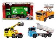 Opakowanie Samochody z pompką 28-31 cm, 4 rodzaje