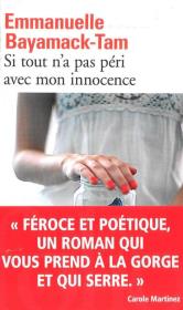 Okładka książki Si tout n'a pas peri avec mon innocence