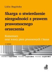 Skarga o stwierdzenie niezgodności z prawem.... Autor:   Praca zbiorowa. Dadada.pl Okładka książki Skarga o stwierdzenie niezgodności z prawem...
