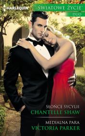Słońce Sycylii / Medialna para. Autor: Shaw Chantelle, Parker Victoria. Dadada.pl Okładka książki Słońce Sycylii / Medialna para