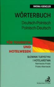 Okładka książki Słownik turystyki i hotelarstwa niemiecko polski polsko niemiecki
