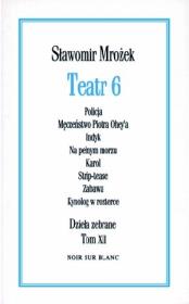 Teatr 6. Autor: Mrożek Sławomir. Dadada.pl Okładka książki Teatr 6