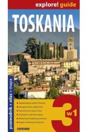 Okładka książki Toskania 3 w 1 przewodnik + atlas + mapa