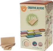 Opakowanie Trick Logic Kreatywne płytki Zestaw dodatkowy 100 elementów naturalne