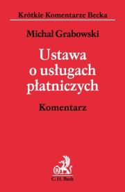 Okładka książki Ustawa o usługach płatniczych Komentarz