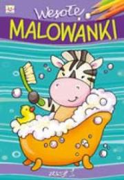 Okładka książki Wesołe malowanki z.1