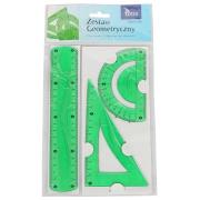 Opakowanie Zestaw geometryczny zielony