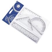 Opakowanie Zestaw kreślarski 15 cm 4 elementy