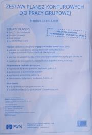 Opakowanie Zestaw plansz konturowych do pracy grupowej Młodzse dzieci Część 1