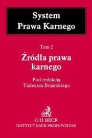 Okładka książki Źródła prawa karnego t.2