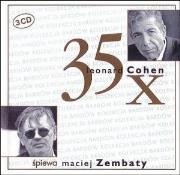 Okładka książki 35 X  Leonard Cohen