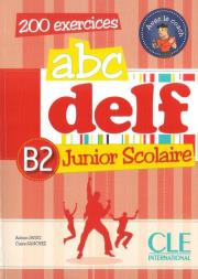 ABC DELF B2 Junior scolaire+CD. Autor: Payet Adrein, Sanchez Claire. Dadada.pl Okładka książki ABC DELF B2 Junior scolaire+CD