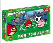 Okładka książki Angry Birds Rio. Puzzle 30 -  Goool ALEX