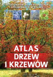 Atlas drzew i krzewów SBM. Autor: Halarewicz Aleksandra. Dadada.pl Okładka książki Atlas drzew i krzewów SBM