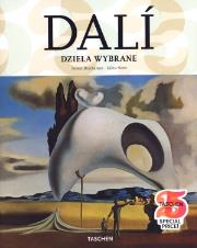 Dali. Dzieła wybrane. Autor: Gilles Neret, Robert Descharnes. Dadada.pl Okładka książki Dali. Dzieła wybrane