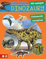 Dinozaury Nauka i zabawa. Autor: Opracowanie zbiorowe. Dadada.pl Okładka książki Dinozaury Nauka i zabawa