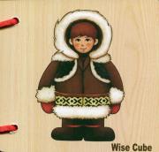 Opakowanie Drewniana książeczka 6 obrazków