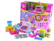 Opakowanie Duża kasa fiskalna z wózkiem na zakupy