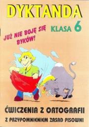 Okładka książki Dyktanda SP kl.6