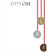 Opakowanie Dyplomy sportowe mistrzostwa 20 sztuk