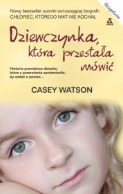 Okładka książki Dziewczynka która przestała mówić