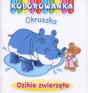 Okładka książki Dzikie zwierzęta. Kolorowanka Okruszka