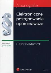 Okładka książki Elektroniczne postępowanie upominawcze