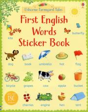 First English Words Sticker Book. Autor: Amery Heather. Dadada.pl Okładka książki First English Words Sticker Book