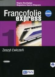Francofolie express 1 Zeszyt ćwiczeń. Autor: Supryn-Klepcarz Magdalena, Rgine Boutgege. Dadada.pl Okładka książki Francofolie express 1 Zeszyt ćwiczeń