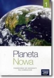 Geografia GIM 1 Planeta Nowa Podr. NE. Autor: Malarz Roman. Dadada.pl Okładka książki Geografia GIM 1 Planeta Nowa Podr. NE