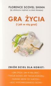 Gra życia    . Autor: Florence Scovel Shinn. Dadada.pl Okładka książki Gra życia