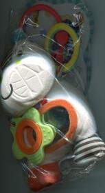 Opakowanie Grzechotka Zebra Mali kumple