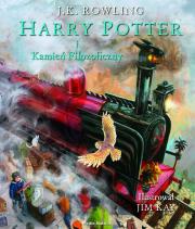 Okładka książki Harry Potter i kamień filozoficzny - ilustrowany