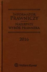 Opakowanie Informator prawniczy Najlepszy wybór prawnika 2016