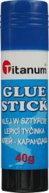 Opakowanie Klej w sztyfcie Titanum 40g 12 sztuk