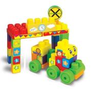 Opakowanie Klocki pociąg 45 elementów