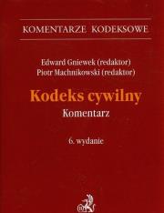 Kodeks cywilny Komentarz. Autor: Gniewek Edward. Dadada.pl Okładka książki Kodeks cywilny Komentarz