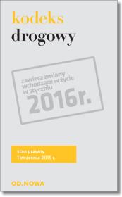 Kodeks drogowy. Autor: Opracowanie zbiorowe. Dadada.pl Okładka książki Kodeks drogowy