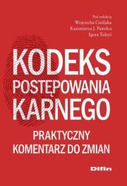Okładka książki Kodeks postępowania karnego