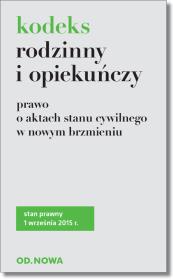 Kodeks rodzinny i opiekuńczy. Autor: Agnieszka Kaszok. Dadada.pl Okładka książki Kodeks rodzinny i opiekuńczy