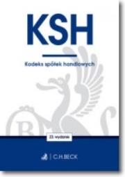 Okładka książki Kodeks spółek handlowych