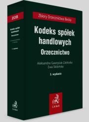 Kodeks spółek handlowych Orzecznictwo. Autor: Gawrysiak-Zabłocka Aleksandra, Skibińska Ewa. Dadada.pl Okładka książki Kodeks spółek handlowych Orzecznictwo