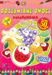 Okładka książki Kolorowanka. Roześmiane owoce