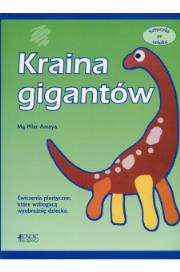 Kraina gigantów. Sztuczki ze sztuką. Autor: Ma Pilar Amaya. Dadada.pl Okładka książki Kraina gigantów. Sztuczki ze sztuką