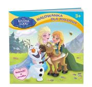 Okładka książki Kraina Lodu. Malowanka dla malucha.