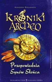 Kroniki Archeo. Przepowiednia Synów Słońca. Autor: Stelmaszyk Agnieszka. Dadada.pl Okładka książki Kroniki Archeo. Przepowiednia Synów Słońca